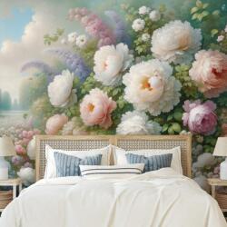 Dovido Tapet autoadeziv grădină florală pastelată - 539x363