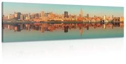 Dovido Tablou fascinantul New York reflectat în apă - 90x30
