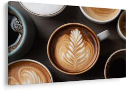 Dovido Tablou artă de cafea cu latte - 90x60
