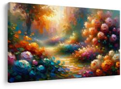Dovido Tablou drum printre flori - 40x30