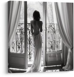 Dovido Tablou dimineață catifelată la fereastră - 70x70