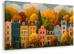 Dovido Tablou stradă de toamnă în culori - 60x40
