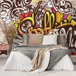 Dovido Tapet autoadeziv perete graffiti vesel - 245x270