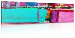 Dovido Tablou pictură abstractă - 135x45