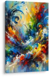 Dovido Tablou vârtej de energie și culori - 80x120