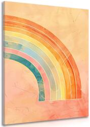 Dovido Tablou curcubeu minimalist Peach Fuzz - 60x90