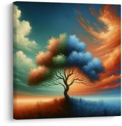 Dovido Tablou arborele vieții între elemente - 30x30