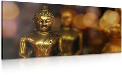 Dovido Tablou Budha pe fundal abstract - 80x40