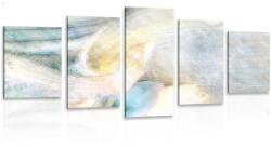 Dovido Tablou 5-piese abstracție neobișnuită - 200x100