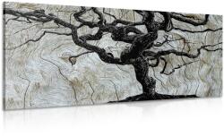 Dovido Tablou copacul abstract pe lemn - 140x70