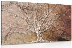 Dovido Tablou coroana copacului cu atingere abstractă - 120x80