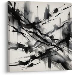 Dovido Tablou tușe negre expresive - 50x50