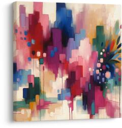 Dovido Tablou flori în abstracție modernă - 40x40