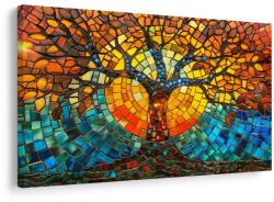 Dovido Tablou mozaic copacul vieții colorat - 120x80