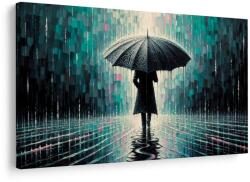 Dovido Tablou zi ploioasă cu umbrelă - 30x20