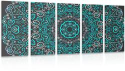 Dovido Tablou 5-piese Mandala iubirii - 200x100