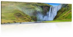 Dovido Tablou cascadă iconică în Islanda - 150x50