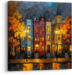 Dovido Tablou lumini de toamnă în oraș - 30x30