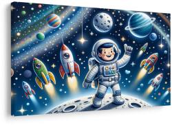 Dovido Tablou mic astronaut într-o misiune de aventură - 150x100