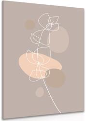 Dovido Tablou frunză minimalistă No1 - 20x30