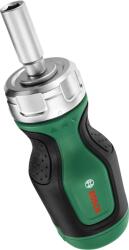 Bosch 1600A032UY Şurubelniţă scurtă cu clichet + 6 capete de şurubelniţă (1600A032UY) Surubelnita