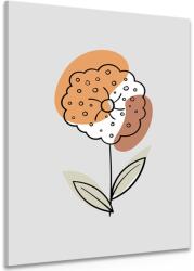 Dovido Tablou floare minimalistă No2 - 80x120