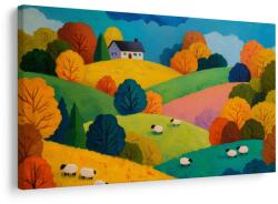 Dovido Tablou peisaj de toamnă cu oi - 60x40