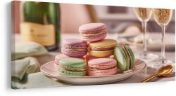 Dovido Tablou macarons pastelate - 140x70