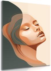Dovido Tablou frumusețea femeii Peach Fuzz - 30x40