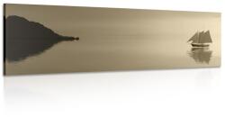 Dovido Tablou velier în design sepia - 135x45