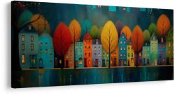 Dovido Tablou luminile orașului noaptea - 100x50