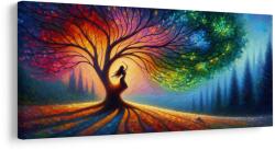 Dovido Tablou armonie colorată a arborelui vieții - 120x60