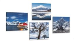 Dovido Set tablouri natura magică - 4x 60x60 - dovido - 452,67 RON