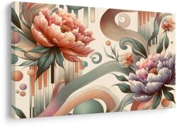 Dovido Tablou flori în stil abstract - 30x20