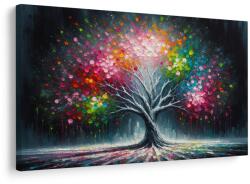 Dovido Tablou copacul vieții colorat - 40x30