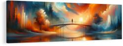 Dovido Tablou pod în lumina apusului - 135x45