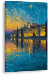 Dovido Tablou noapte liniștită lângă apă - 20x30