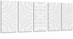 Dovido Tablou 5-piese model caleidoscopic - 150x75