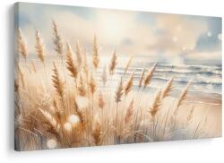 Dovido Tablou iarbă de pampas pe plajă - 120x80