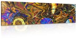 Dovido Tablou plin de artă abstractă - 150x50