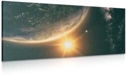 Dovido Tablou universul și rărăritul de soare - 80x40