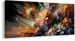 Dovido Tablou explozii florale abstracte - 200x100