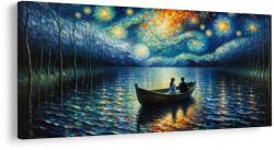 Dovido Tablou liniște de seară pe luciul apei - 120x60