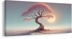 Dovido Tablou arborele vieții în lumină roz - 80x40