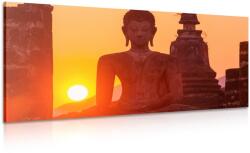 Dovido Tablou statuia lui Budha printre pietre - 200x100