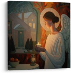 Dovido Tablou înger cu lumânare - 50x50