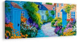 Dovido Tablou grădină colorată pe alee - 60x30
