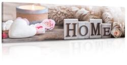 Dovido Tablou natura moartă cu inscripție Home - 135x45