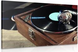 Dovido Tablou gramofon cu o placă de vinil - 150x100