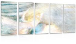 Dovido Tablou 5-piese abstracție modernă - 200x100